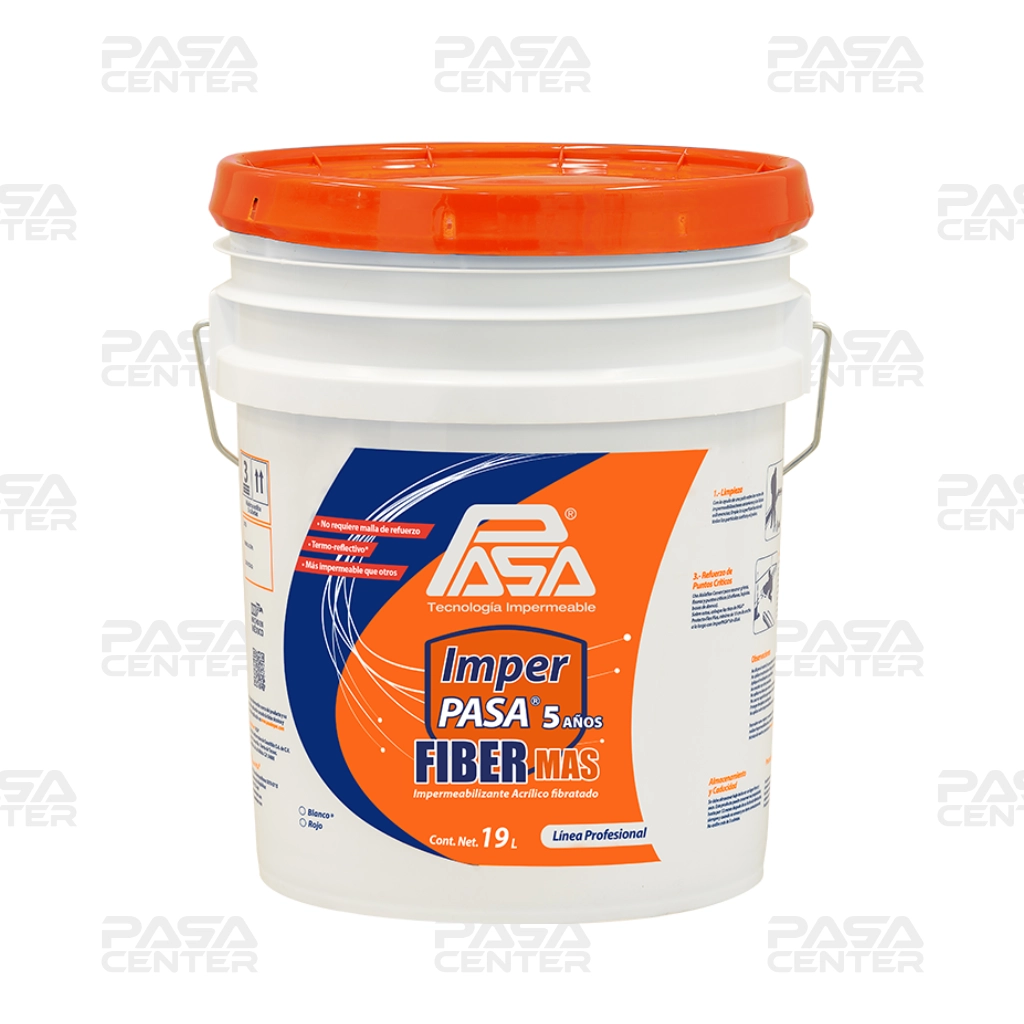 Imper PASA Fiber Mas 5 Años Rojo 19L