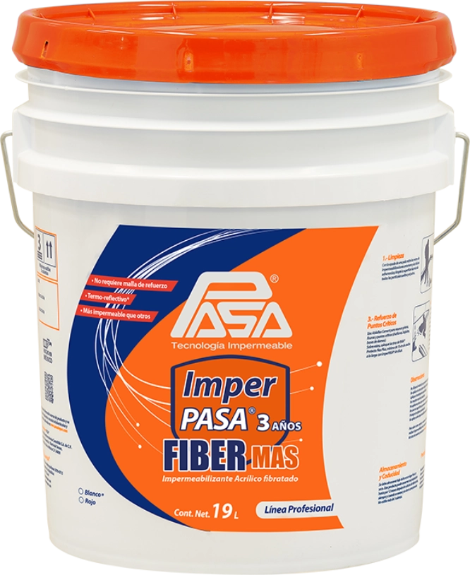 [33581] PASA Fiber Mas 3 años Rojo 19L