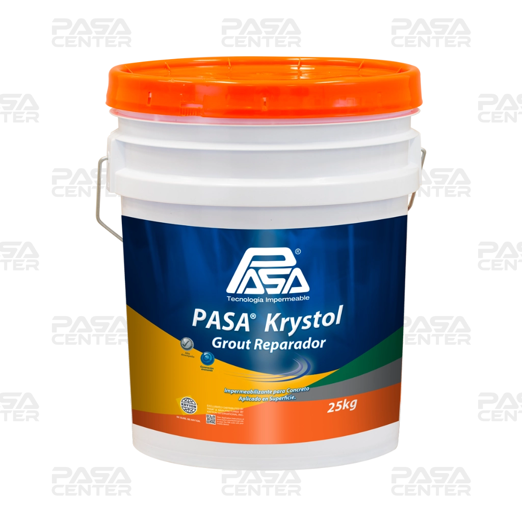 PASA Krystol Grout Reparador 25KG