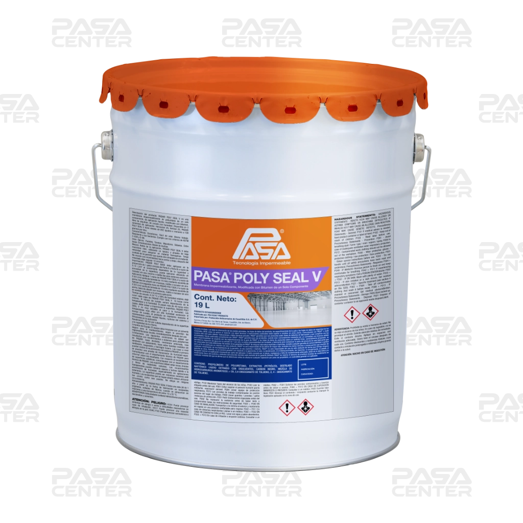 [25450] PASA POLY SEAL V Negro 19L