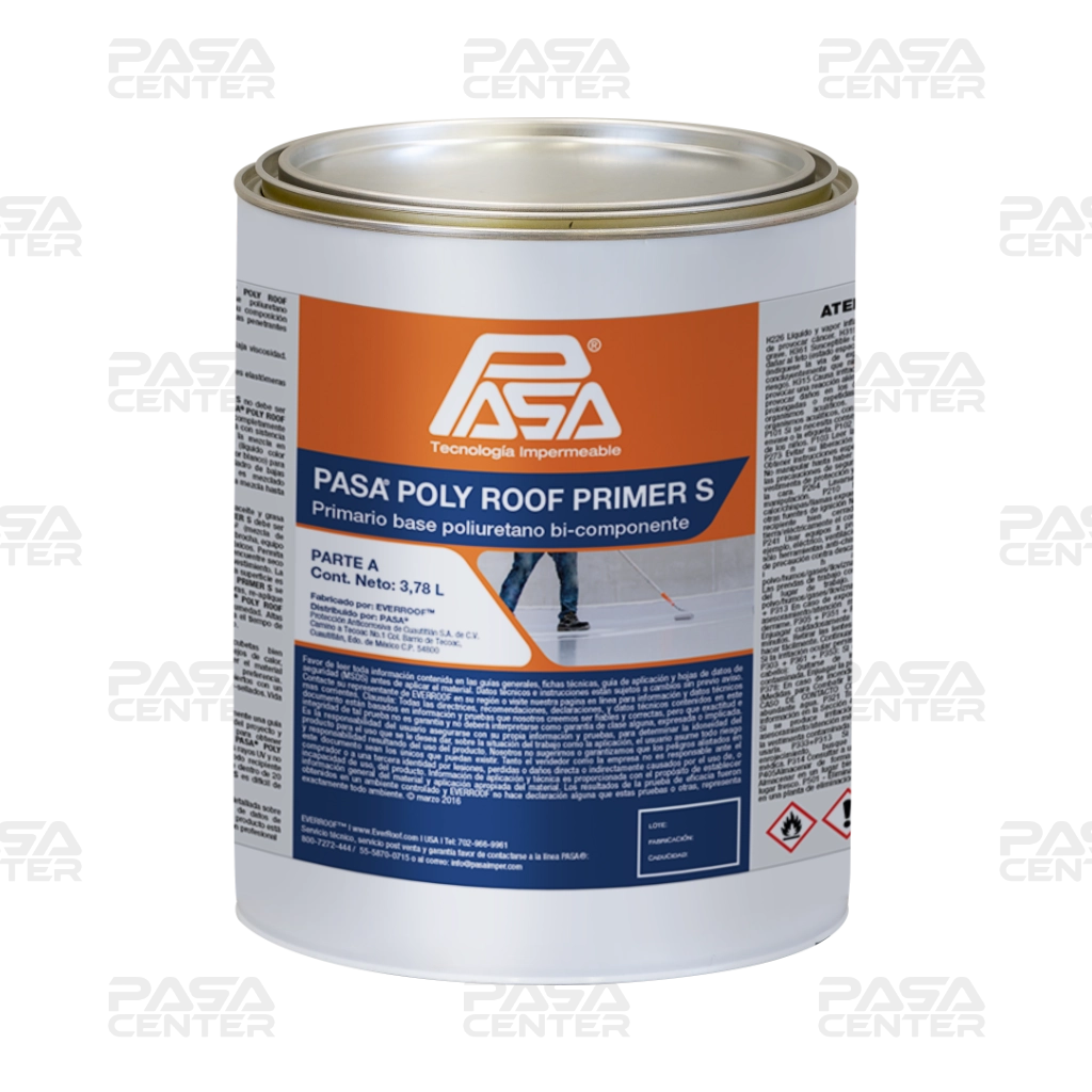 [49764] PASA POLY ROOF PRIMER S Gris JUEGO 2 COMP
