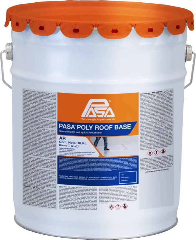 [46284] PASA POLY ROOF BASE AR Terracota 19L