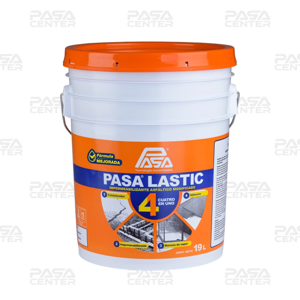 [07620] PASA Lastic 4 En 1 Negro 19L