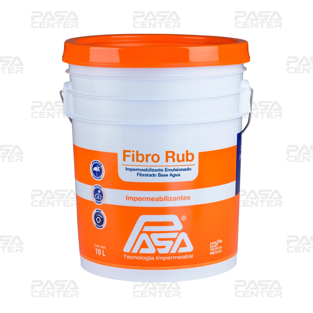 Fibro Rub Café Oscuro 19L