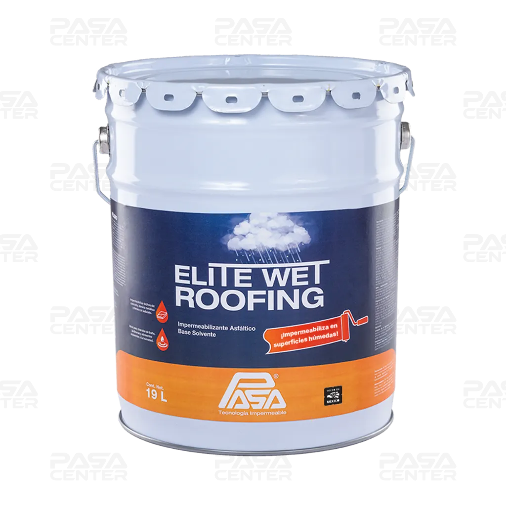 [07150] Elite Wet Roofing Negro 19L