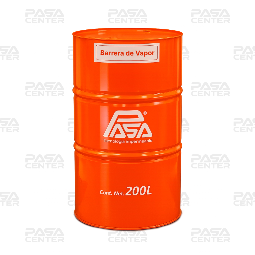 [07250] Barrera De Vapor Negro 200L