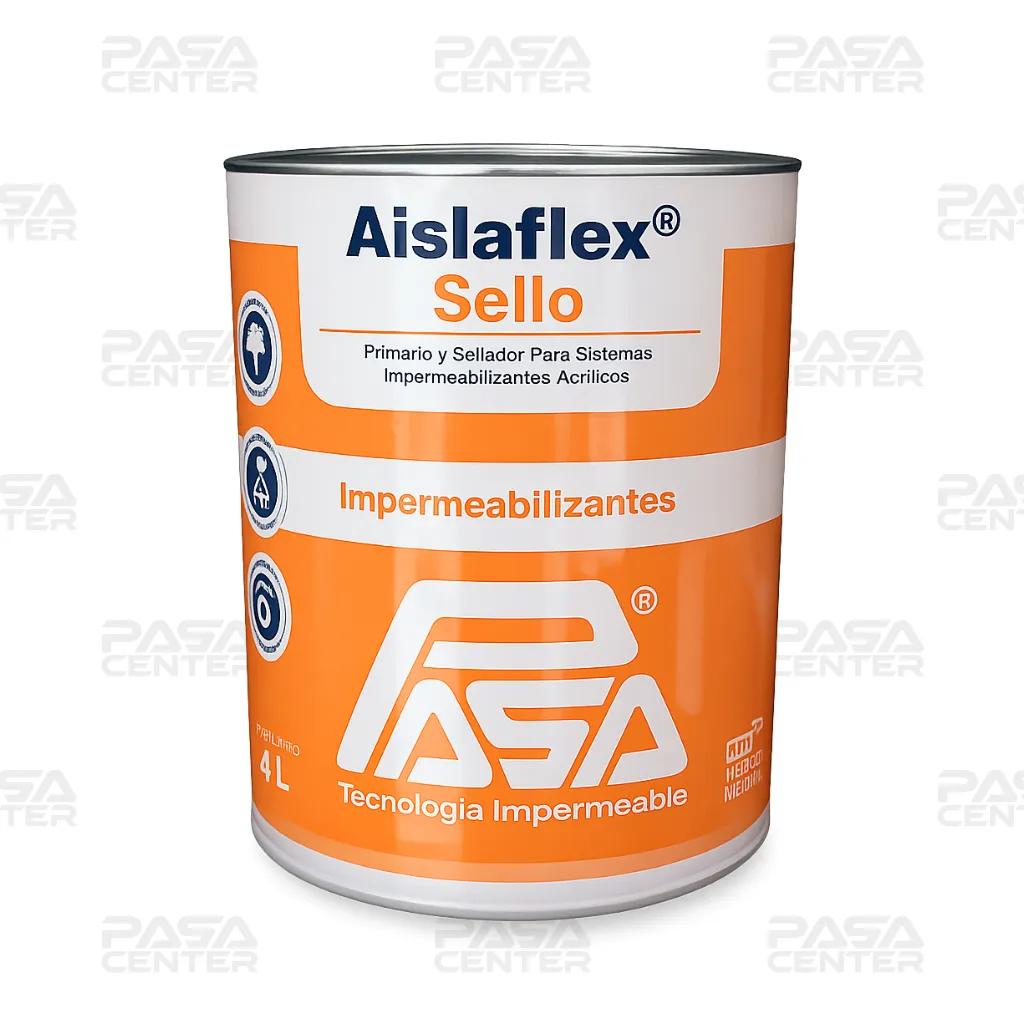 [100] Aislaflex Sello Blanco 4L