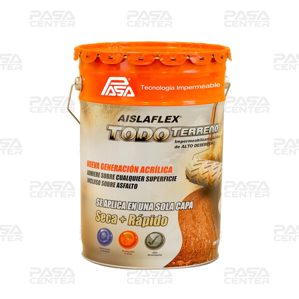 [06270] AISLAFLEX TODO TERRENO 5 AÑOS ROJO 22.7L