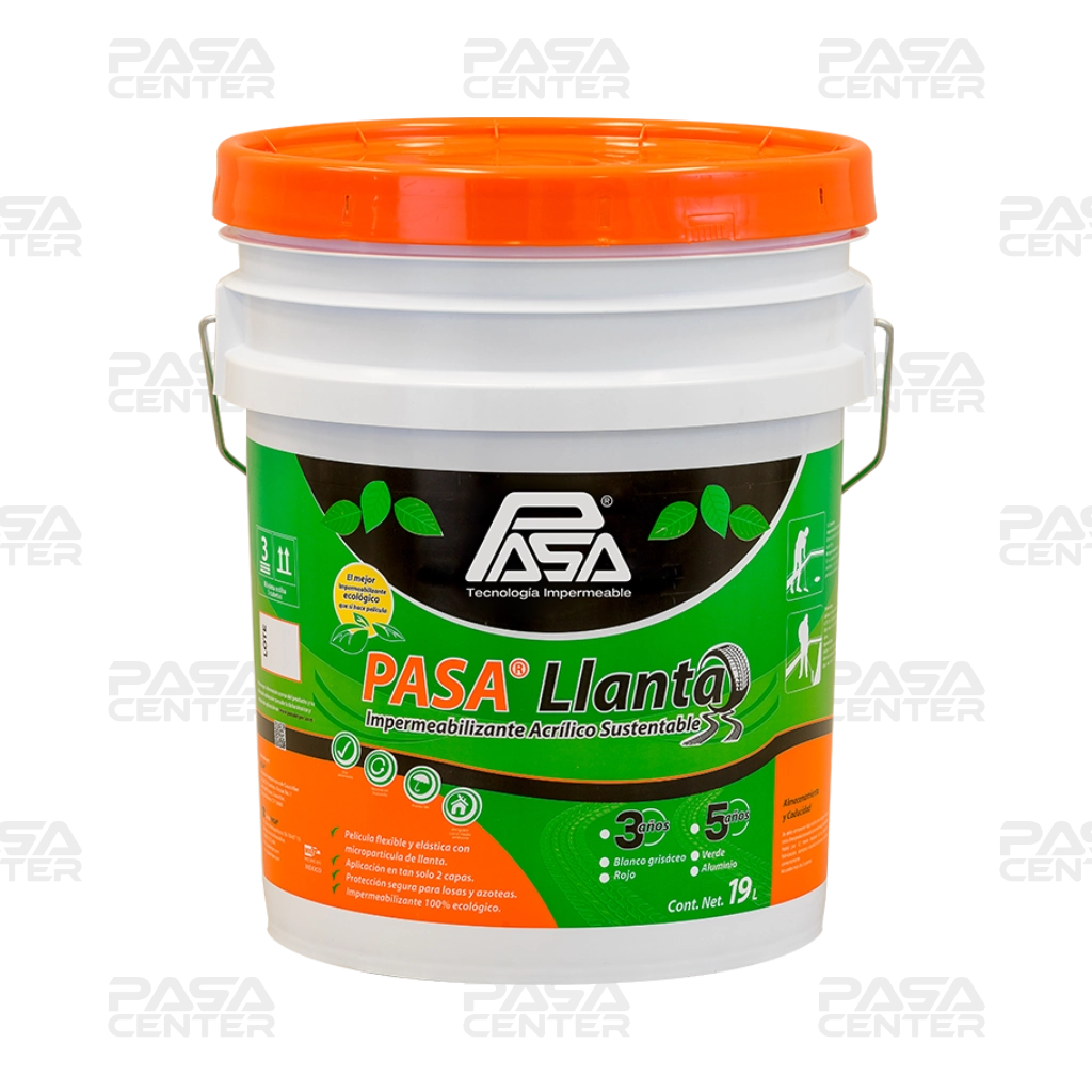 [6477] PASA LLANTA 5 años Verde 19L